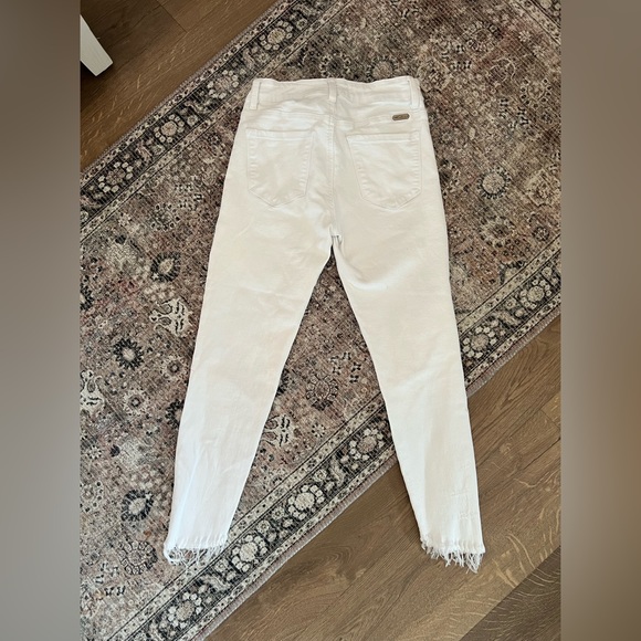 Kancan size 26 white cropped skinny jeans - Picture 3 of 5